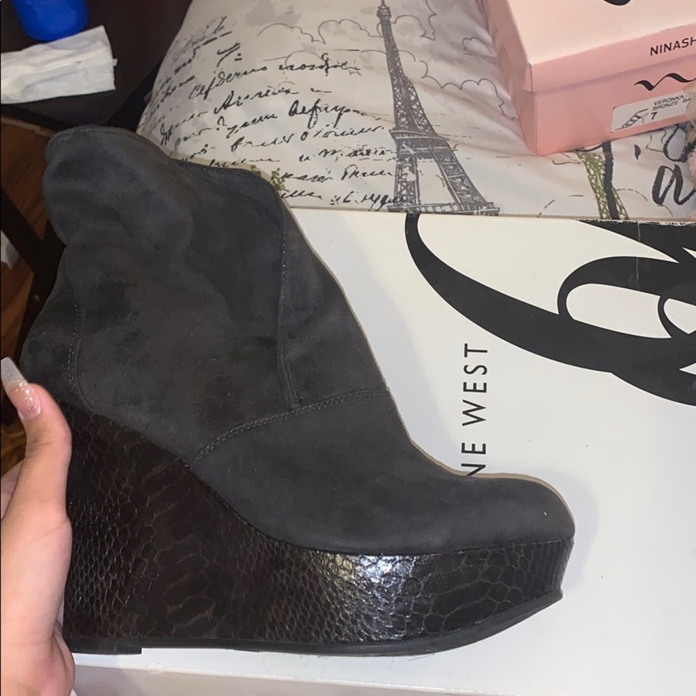Nine West Maddiel Heel booties😍